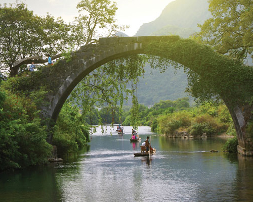 Chinese River boats